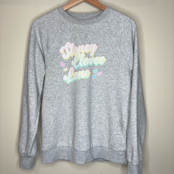 Stoney Clover Lane X Target Grey Sweatshirt Size Women Small - Picture 5 of 7